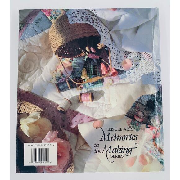 Cross Stitch Book Leisure Arts The Romance Paula Vaughan Memories Making Series - Picture 2 of 9